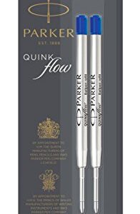 PARKER QUINKflow Ballpoint Pen Ink Refill, Medium Tip