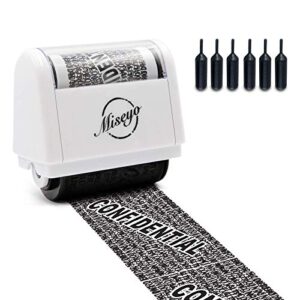 Miseyo Wide Roller Stamp Identity Theft Stamp