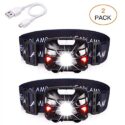 APUNOL 2Packs Head Torch